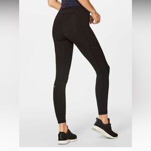 Lululemon Speed Up Tight (Full-On Luxtreme Brushed 28 black sz 6 W5ASPS